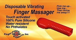 Disposable Vibrating Finger Massager