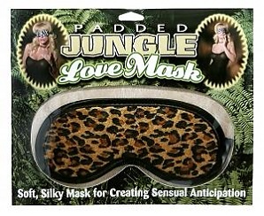 Padded Jungle Love Mask- Cheetah