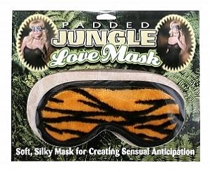 Padded Jungle Love Mask- Tiger