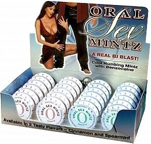 Oral Sex Mintz 24pc Display
