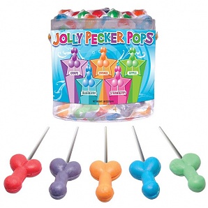 Jolly Pecker Pops (50 Per Display)