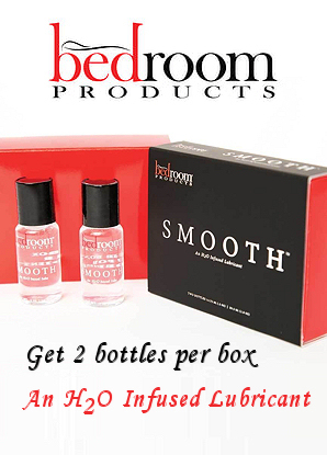 Smooth Water Based Lube By Bedroom Products - 2 X .5 Oz Bottles