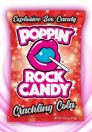 Poppin Rock Candy Sex Confection Crackling Cola -  Oral - 10 Pack