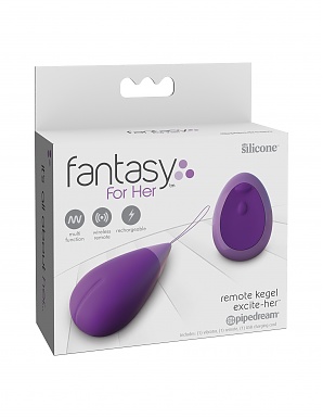 Fantasy For Her Remote Kegel Excite-Her - Purple