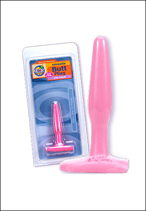 Slim Small Butt Plug - Pink