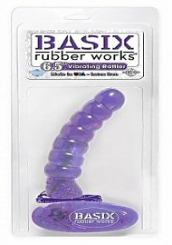 Basix Purple 6.5" Vibrating Rattler (105282.0)