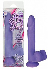 Pure Skin Play Thing Dong With Suction- Purple (113025.0)