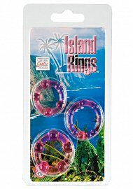 Silicone Island Rings - Pink (135711.1)