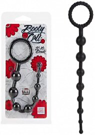 Booty Call X-10 Silicone Anal Beads Black 8 Inch (189141.4)