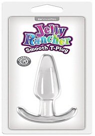 Jelly Rancher T Plug Smooth Clear 4.3 Inch (86160.0)